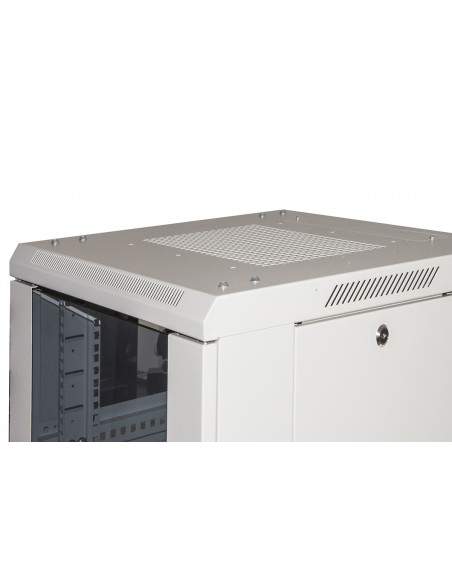 Armadio Rack 19" 27U (A)1388 (L)600 (P)600 Colore Grigio