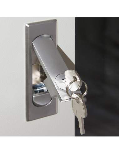 Armadio Rack 19" Per Reti 32U (A)1610, (L)600, (P)600 Colore Grigio