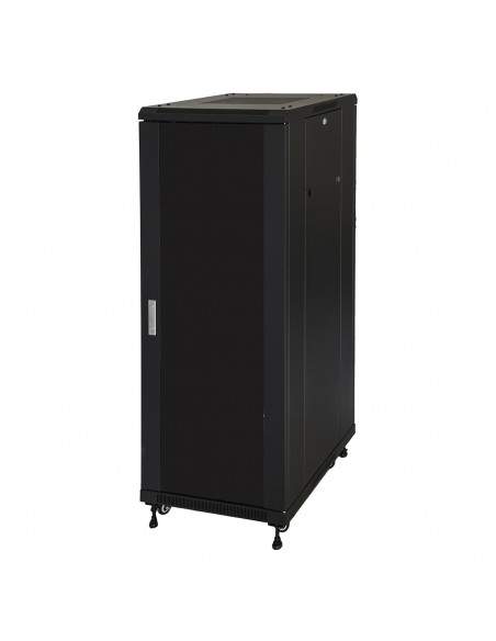 Armadio Rack 19" Per Reti 32U (A)1610, (L)600, (P)600 Colore Nero