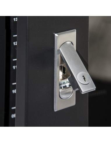 Armadio Rack 19" Per Reti 32U (A)1610, (L)600, (P)600 Colore Nero