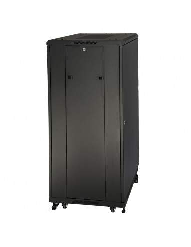 Armadio Rack 19" Per Reti 32U (A)1610, (L)600, (P)600 Colore Nero