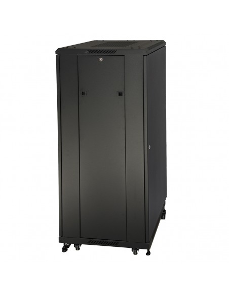 Armadio Rack 19" Per Reti 32U (A)1610, (L)600, (P)600 Colore Nero