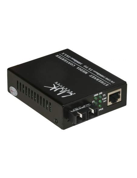 Media Converter Rj45 - Fibra Ottica Sc 10/100/1000 Multimode 850Nm