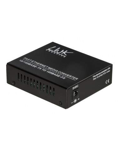 Media Converter Rj45 - Fibra Ottica Sc 10/100 Base-T A 100Base-Fx, Singlemode 1310Nm