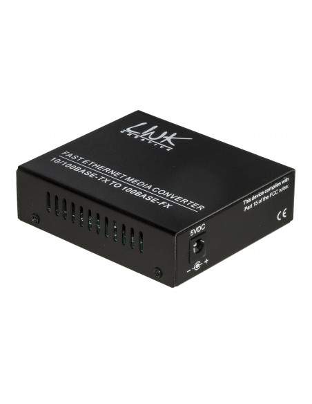 Media Converter Rj45 - Fibra Ottica Sc 10/100 Base-T A 100Base-Fx, Singlemode 1310Nm