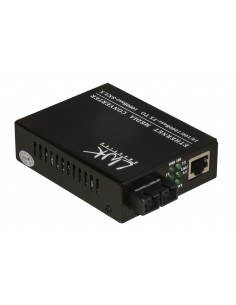 Media Converter Rj45 - Fibra Ottica Sc 10/100/1000 Singlemode 1310Nm 2