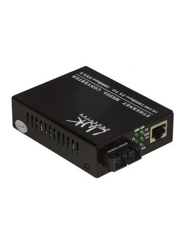 Media Converter Rj45 - Fibra Ottica Sc 10/100/1000 Singlemode 1310Nm