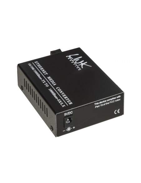 Media Converter Rj45 - Fibra Ottica Sc 10/100/1000 Singlemode 1310Nm