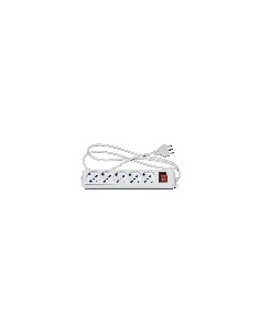 Multipresa 5 Prese Universali Ita/Schuko 10/16 A - Spina 16 A Con Interruttore 2