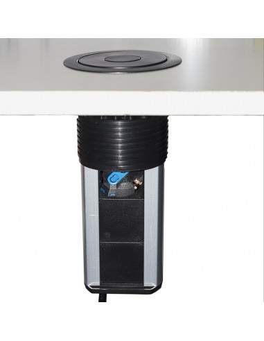 Multipresa Da Tavolo A Scomparsa Con 2 Prese 16A Femmina Ita/Schuko