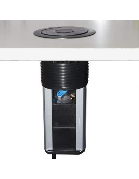 Multipresa Da Tavolo A Scomparsa Con 2 Prese 16A Femmina Ita/Schuko