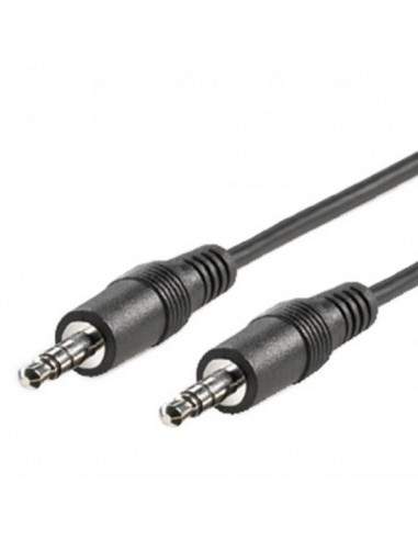 Cavo Stereo Jack 3.5 Mm. Prolunga Scheda Audio Per Cuffie/Casse Maschio/Maschio Mt.10