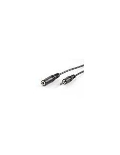 Cavo Stereo Jack 3.5 Mm. Prolunga Scheda Audio Per Cuffie/Casse Maschio/Femmina Mt. 10 2