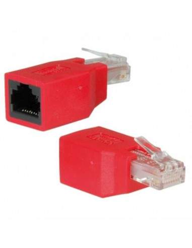 Adattatore Incrociato Per Cavi Rete Rj45 Utp Non Schermato Cat 5E