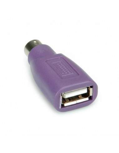 Adattatore Usb Femmina-Ps2 Maschio Per Tastiera