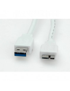 Cavo Usb 3.0 Connettori Usb A - Micro Usb "B" Mt. 3 Colore Bianco 2