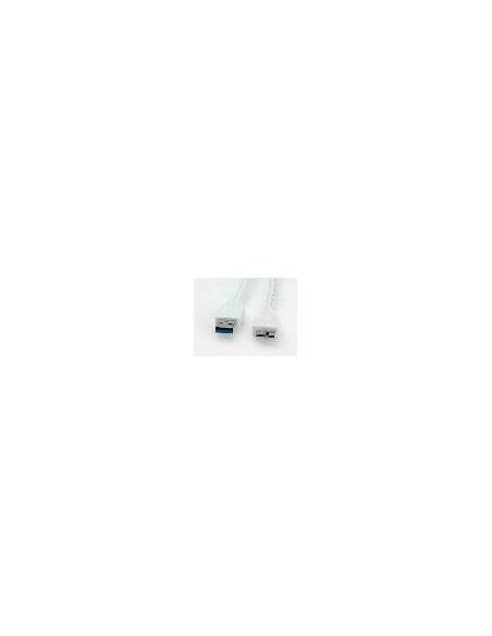 Cavo Usb 3.0 Connettori Usb A - Micro Usb "B" Mt. 3 Colore Bianco