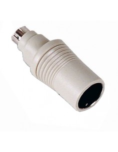 Adattatore Tastiera At/Xt Connettori Din 5 Poli Femmina Minidin 6 Poli Maschio (Ab 440)