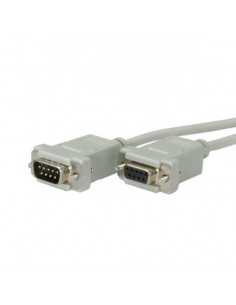 Cavo Prolunga Seriale Rs232 Pin-To-Pin (Modem Cable) 9 Poli Maschio/Femmina Mt.2 Custodie Apribili