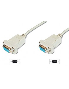 Cavo Prolunga 9 Poli Femmina/Femmina Mt.2 Con Custodie Apribili