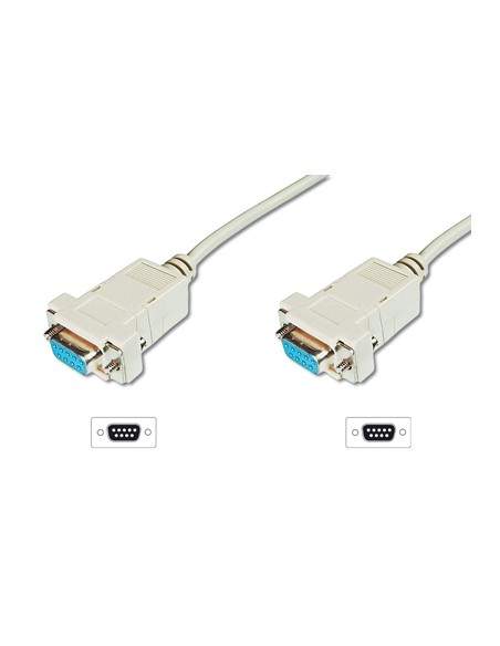 Cavo Prolunga 9 Poli Femmina/Femmina Mt.2 Con Custodie Apribili