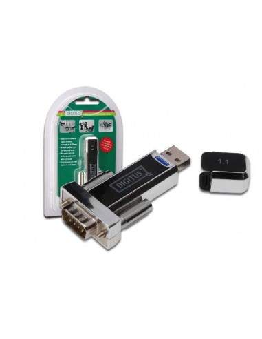 Convertitore Da Pc Usb 1.1 Con Porta Tipo "A"  - Porta Seriale Rs232 9  Pin Maschio