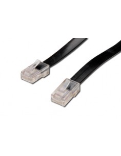 Cavo Piatto 8 Poli - Mt. 15 - Colore Nero