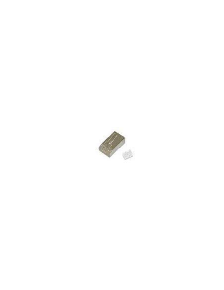 Connettore Plug 8 Poli Schermato Cat.6 Rj45 Con Inseritore Per Cavo Rete Flessibile