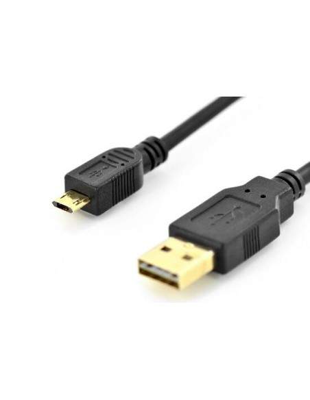 Cavo Con Connettore Micro Usb 2.0 Reversibile E Connettore "A" Reversibile Mt 1,8