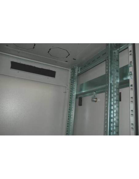 Armadio 42 Unita' Linea Professionale (A)2020 X (L)600 X (P)600 Mm. Colore Nero Ral9005  (Dn-19 42U 6/6-Sw)