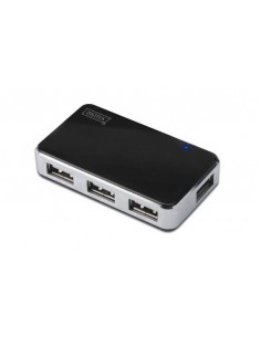 Hub 4 Porte Usb 2.0 Con Alimentatore Esterno DIGITUS - 1 2