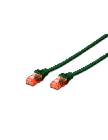 Cavo Rete Utp Cat 6 Non Schermato Mt 1 Verde