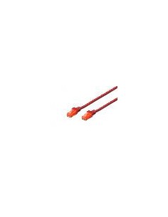 Cavo Rete Utp Cat 6 Non Schermato Mt 2 Rosso 2