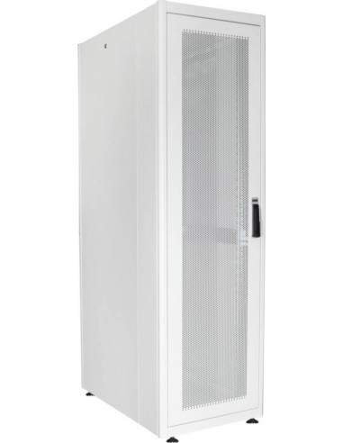 Armadio Rack 19" 42 Unitã€ 19" Per Reti E Server Misure (A)2010 X (L)600 X (P)1000 Mm. Colore Grigio Chiaro