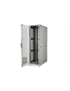 Armadio Rack 19" 42 Unit〠19" Per Reti E Server Misure (A)1970 X (L)600 X (P)1200 Mm. Colore Grigio Chiaro 2