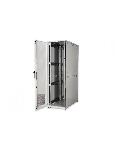 Armadio Rack 19" 42 Unitã€ 19" Per Reti E Server Misure (A)1970 X (L)600 X (P)1200 Mm. Colore Grigio Chiaro