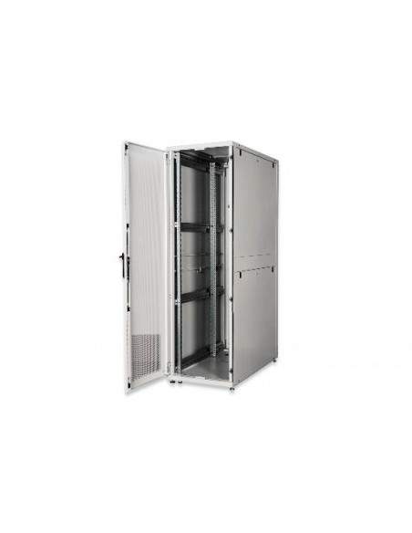 Armadio Rack 19" 42 Unitã€ 19" Per Reti E Server Misure (A)1970 X (L)600 X (P)1200 Mm. Colore Grigio Chiaro