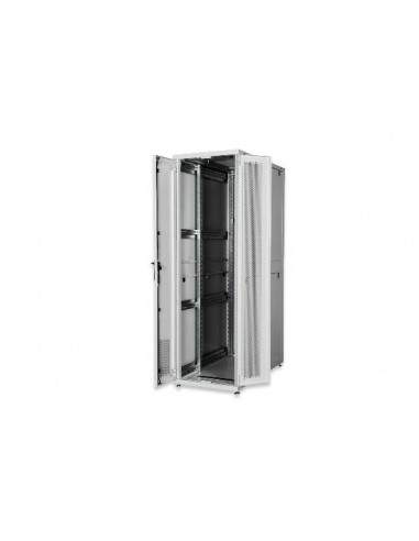 Armadio Rack 19" 42 Unitã€ 19" Per Reti E Server Misure (A)1970 X (L)600 X (P)1200 Mm. Colore Grigio Chiaro