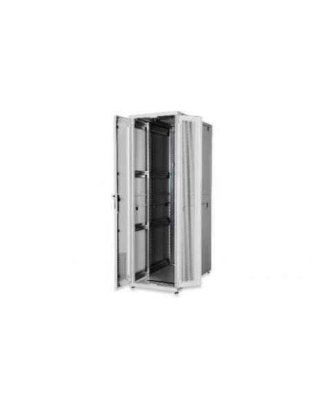 Armadio Rack 19" 42 Unitã€ 19" Per Reti E Server Misure (A)1970 X (L)600 X (P)1200 Mm. Colore Grigio Chiaro