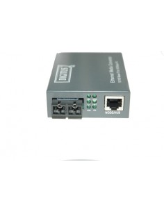 Convertitore 10/100 Media Converter Rj45 - Fibra Ottica Sc 2
