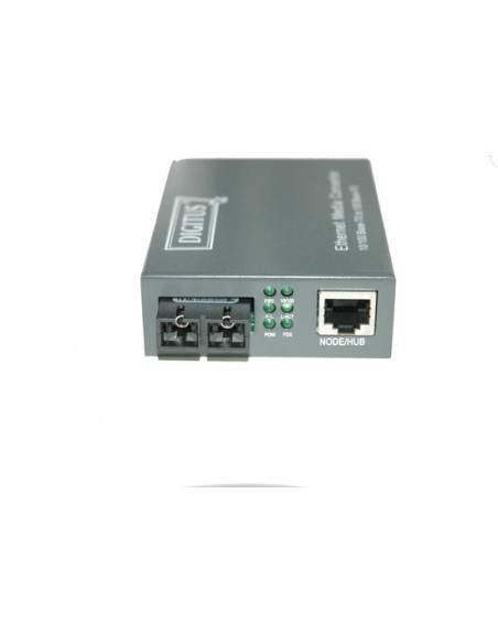 Convertitore 10/100 Media Converter Rj45 - Fibra Ottica Sc