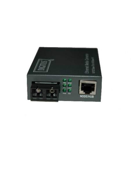Convertitore 10/100 Rj45 Media Converter - Fibra Ottica Sc Singlemode