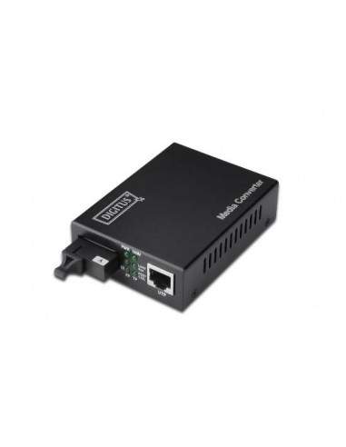 Convertitore 10/100 Rj45 Media Converter - Fibra Ottica Sc Bidirezionale Singlemode Fx (Tx1310Nm / Rx1550Nm)