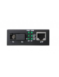 Convertitore 10/100 Rj45 Media Converter - Fibra Ottica Sc Bidirezionale Singlemode Fx (Tx1310Nm / Rx1550Nm) 2