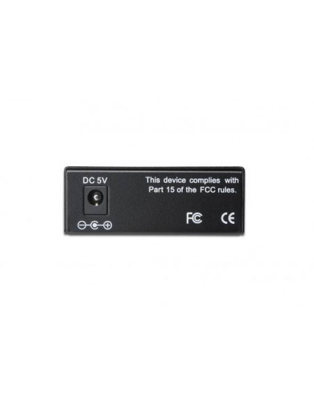 Convertitore 10/100  Media Converter Rj45 - Fibra Ottica Sc Bidirezionale Fx (Tx1550Nm / Rx1310Nm)
