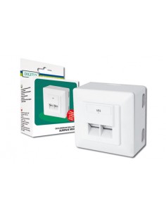 Presa A Muro Esterna Rj45 Cat. 6 Per Reti