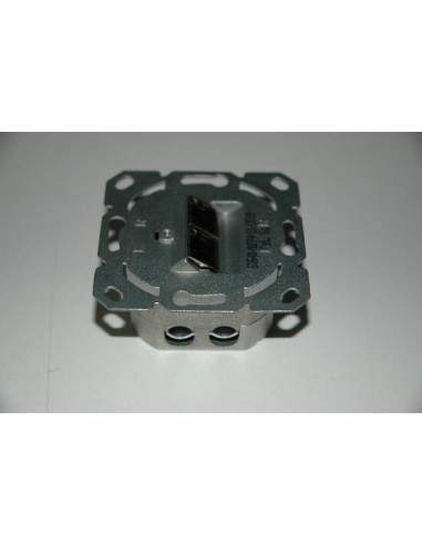 Placca Presa Muro Cat. 6A Schermata Con 2 Prese Rj45 Installazione Cavi Orizzontale