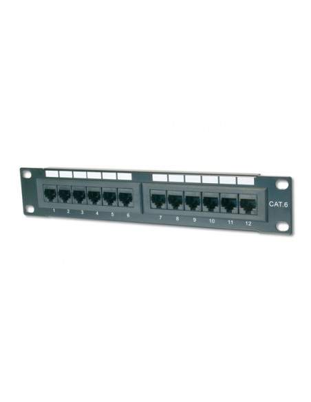 Pannello Patch 10" - 12 Porte Non Schermate Utp - Cat. 5E