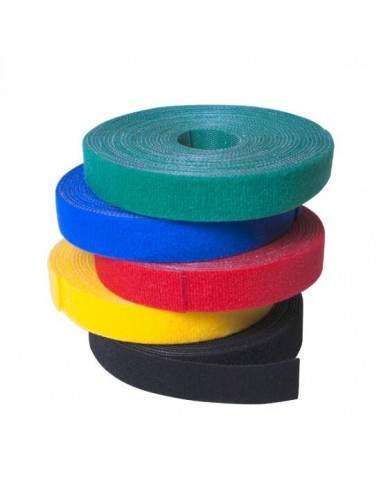 Matassa 4 Mt Nastro Velcro Larghezza 16Mm Colore Nero