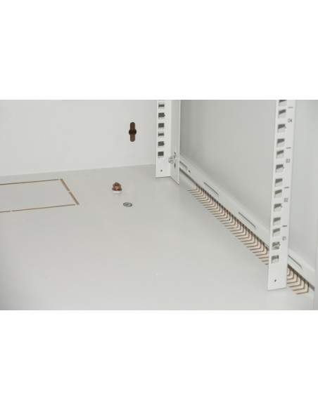 Armadio Rack 19" 9 Unita' Da Muro Per Reti (A)485 X (L)540 X (P) 450 Mm Colore Grigio